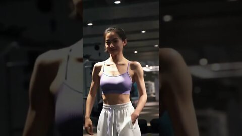 Pretty Chinese Girl Is A Gym Rat