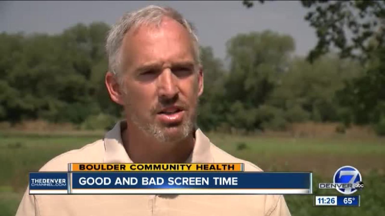 Good and bad screen time