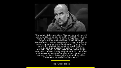 "NATO und EU sind komplette Versager!" Pep Guardiola mit knallharten Statement zum Ukraine-Krieg