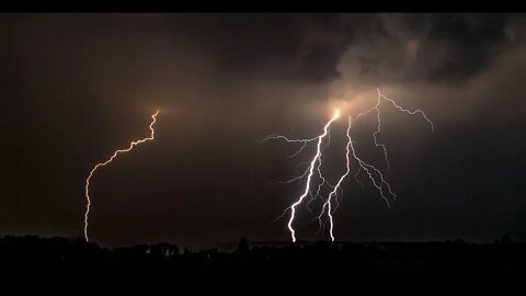 30 Minutes of Rain and Thunderstorm Sounds For Focus, Relaxing and Sleep ⛈️ | The Peace☮️