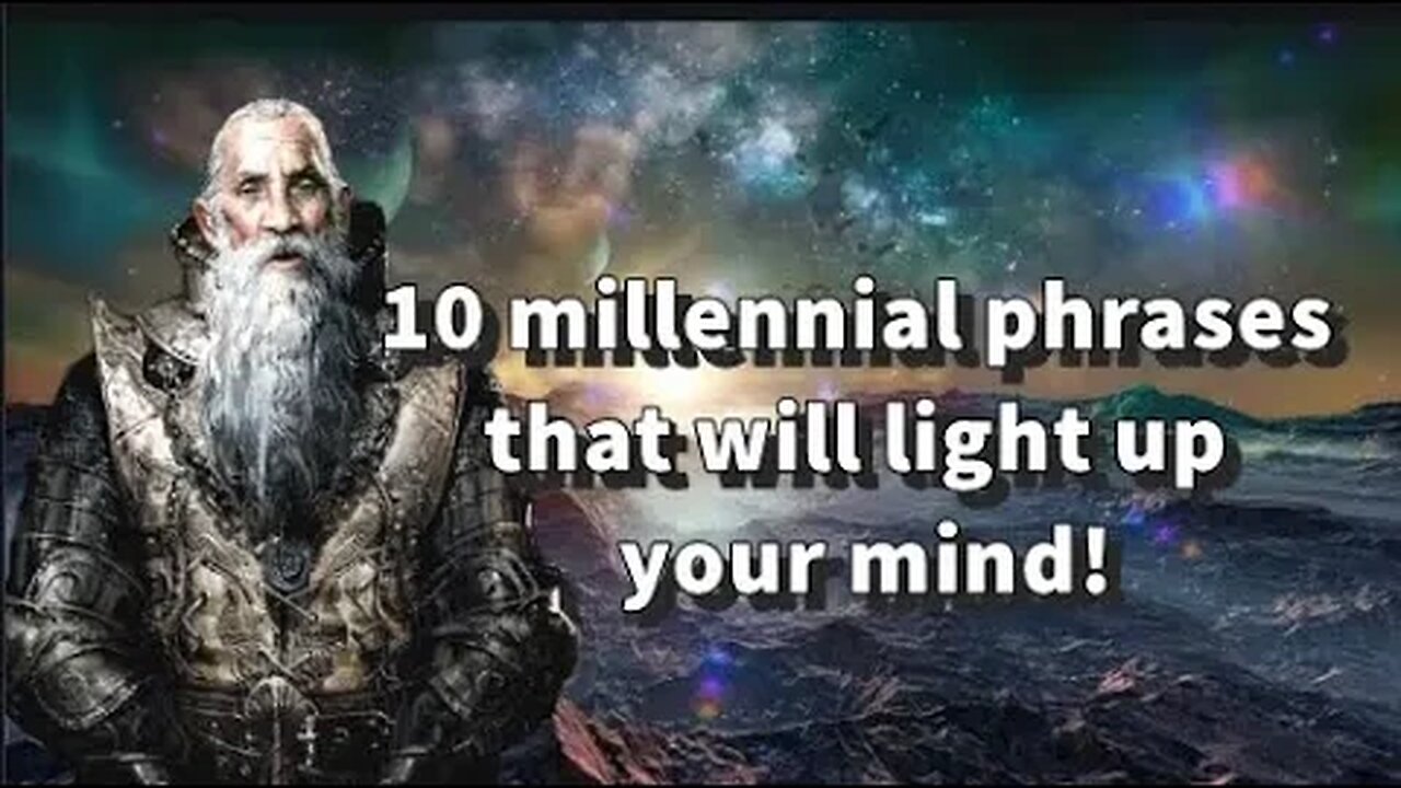 10 millennial phrases that will light up your mind! #stoicism #motivationalvideos