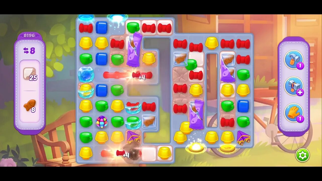 Playrix Homescapes Gameplay Walkthrough Level 8196