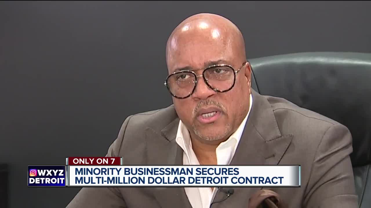 Minority businessman secures multi-million dollar Detroit contract