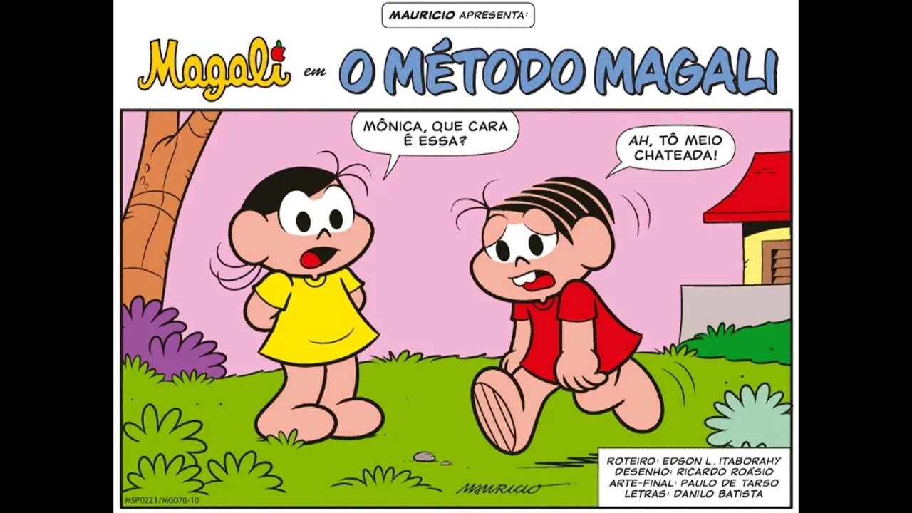 Magali em-O método Magali | Gibis do Rapha 2