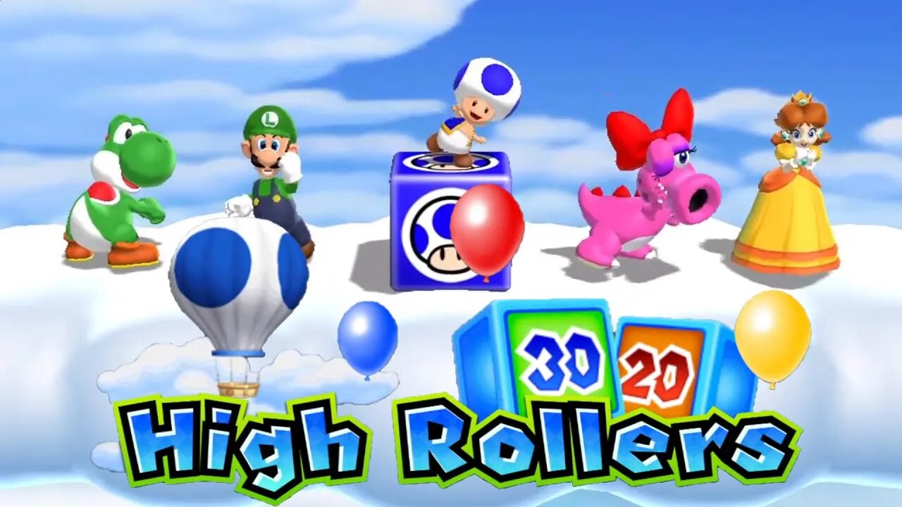 Mario Party 9 High Rollers - Yoshi Luigi Birdo Daisy #17