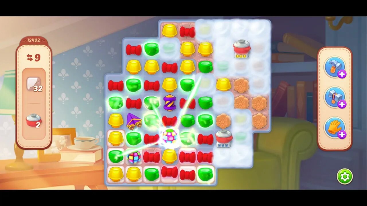 Playrix Homescapes Gameplay Walkthrough Level 12492