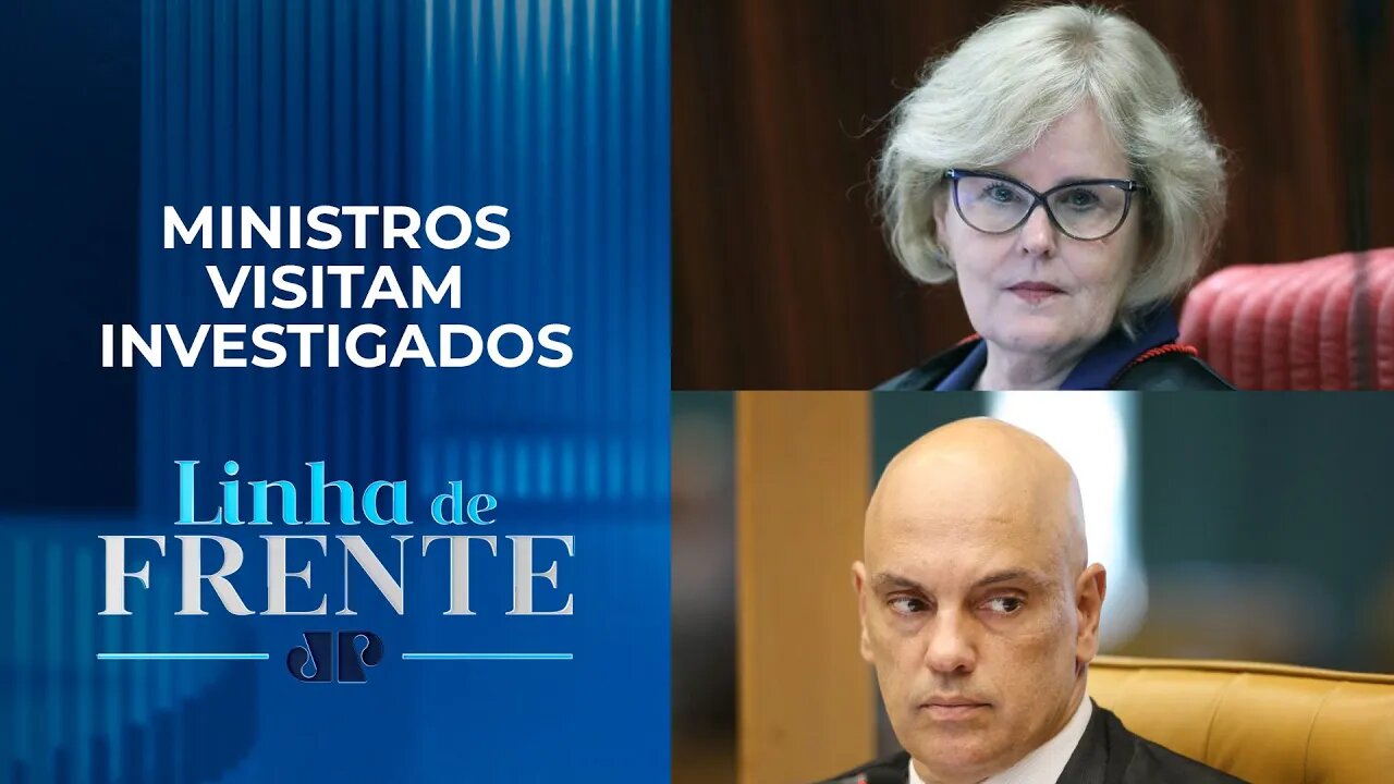 Alexandre de Moraes e Rosa Weber avaliam detidas nos atos de 8 de janeiro | LINHA DE FRENTE