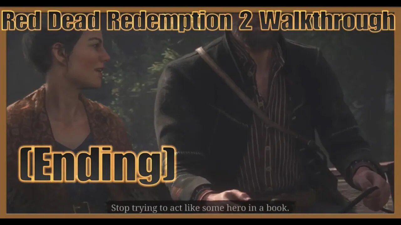 Red Dead Redemption 2 Walkthrough / Ending (PS5)