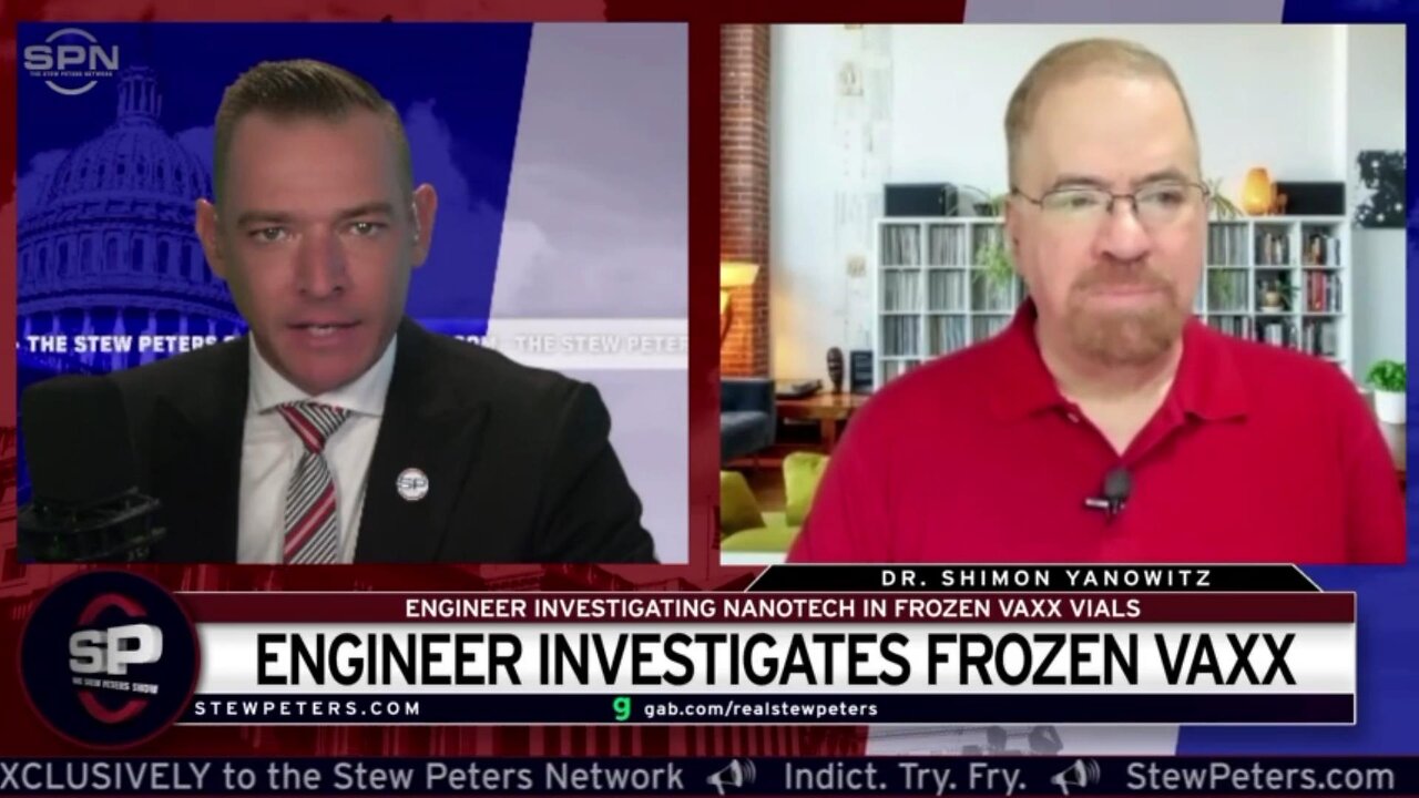 STEW PETERS - ENGINEER DECONSTRUCTS FROZEN VAXX VIALS