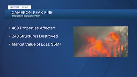 New report lists damage from Cameron Peak Fire