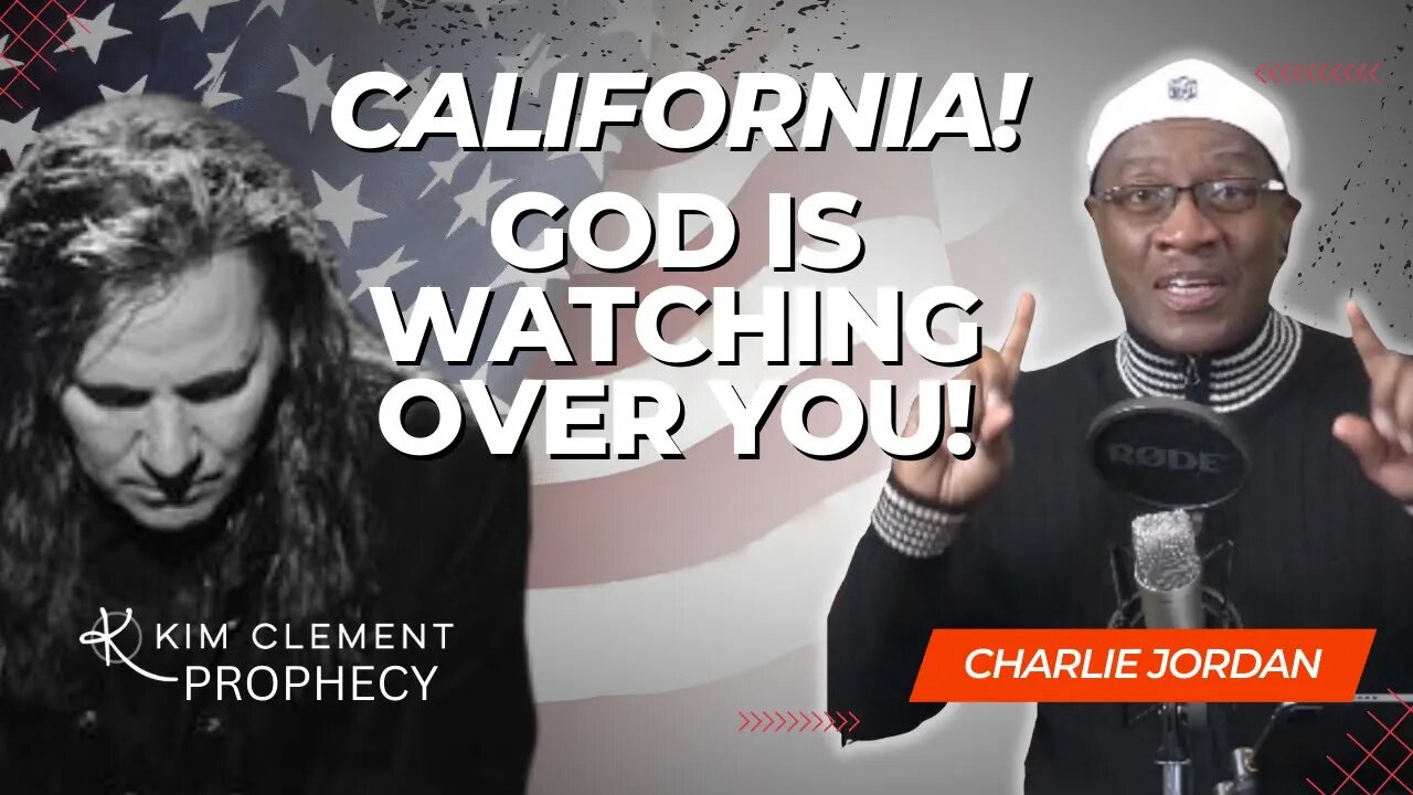 Kim Clement Prophecy - California, God Is Watching Over You!