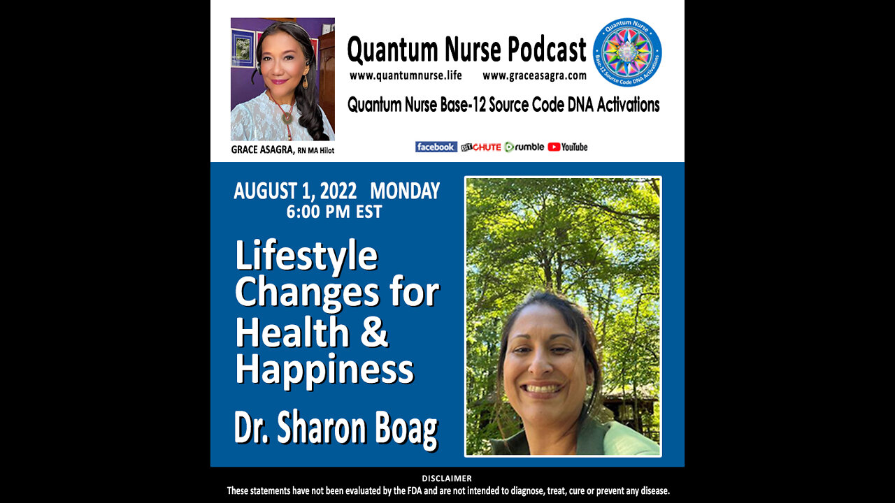 Dr. Sharon Joag - Lifestyle Changes for Health & Happiness