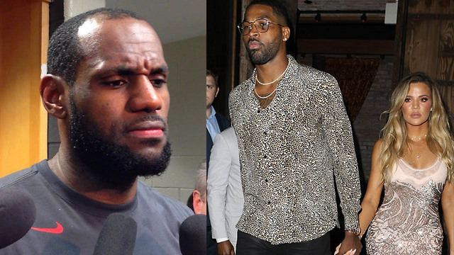 LeBron James PISSED at Tristan Thompson for Bringing 'Kardashians' Show Crew to Locker Room