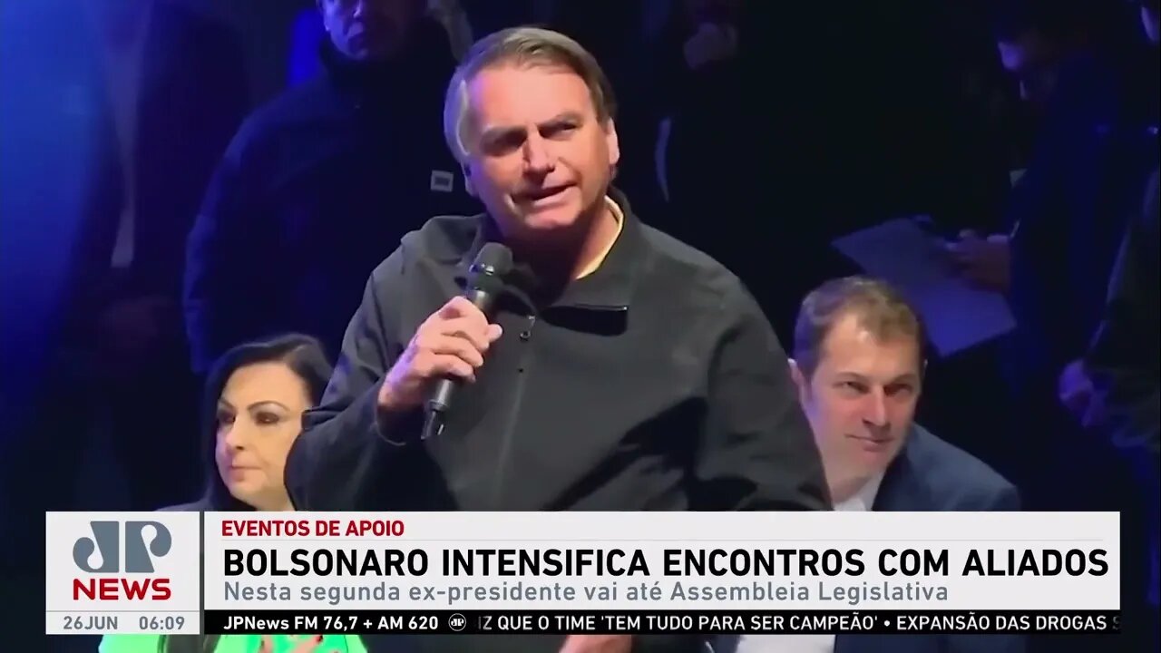 Bolsonaro intensifica encontros com aliados em São Paulo