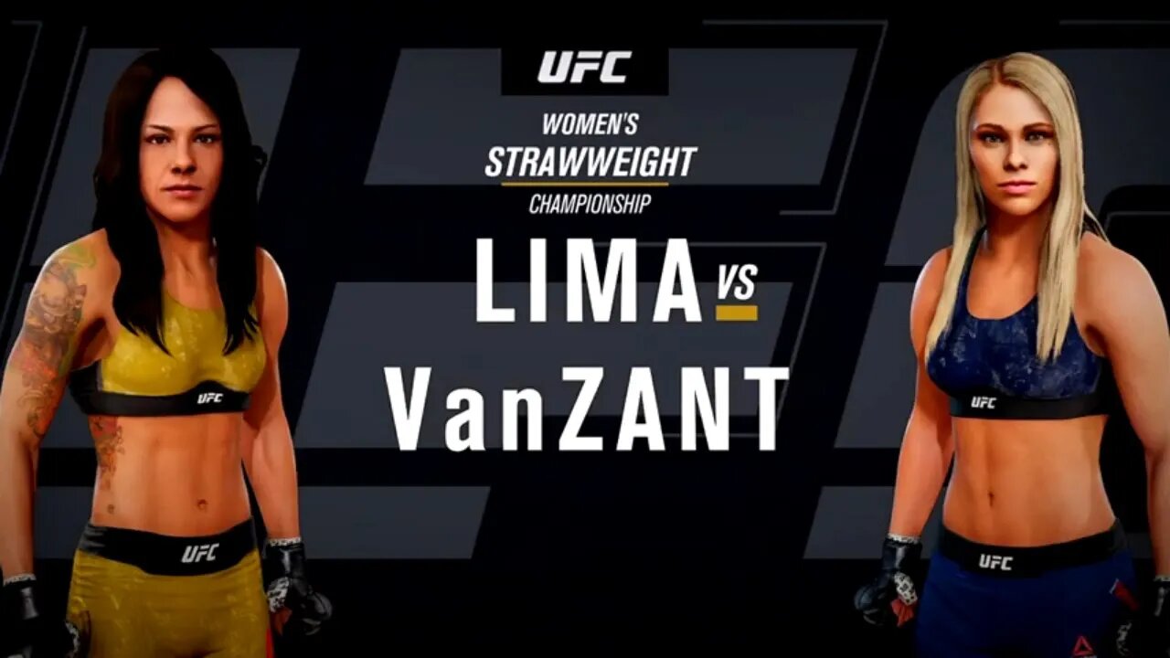 EA Sports UFC 3 Gameplay Paige VanZant vs Juliana Lima