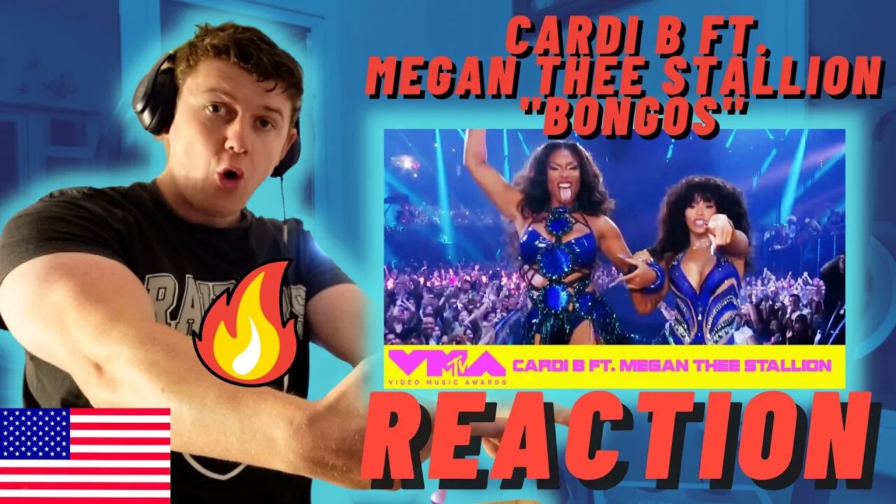 Cardi B feat. Megan Thee Stallion - "Bongos" | IRISH REACTION | 2023 VMAs