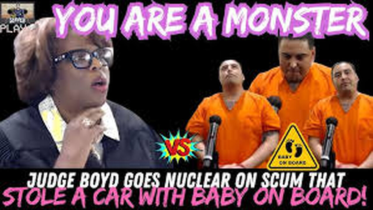 Judge Boyd Unleashes Fury On Criminal Who Stole Car With Baby On Board | RETRO