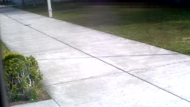 Surveillance video shows deputy outside of Stoneman Douglas high school during Florida school shooting