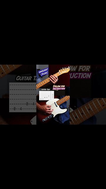 The intro to Limelight by Rush #shorts