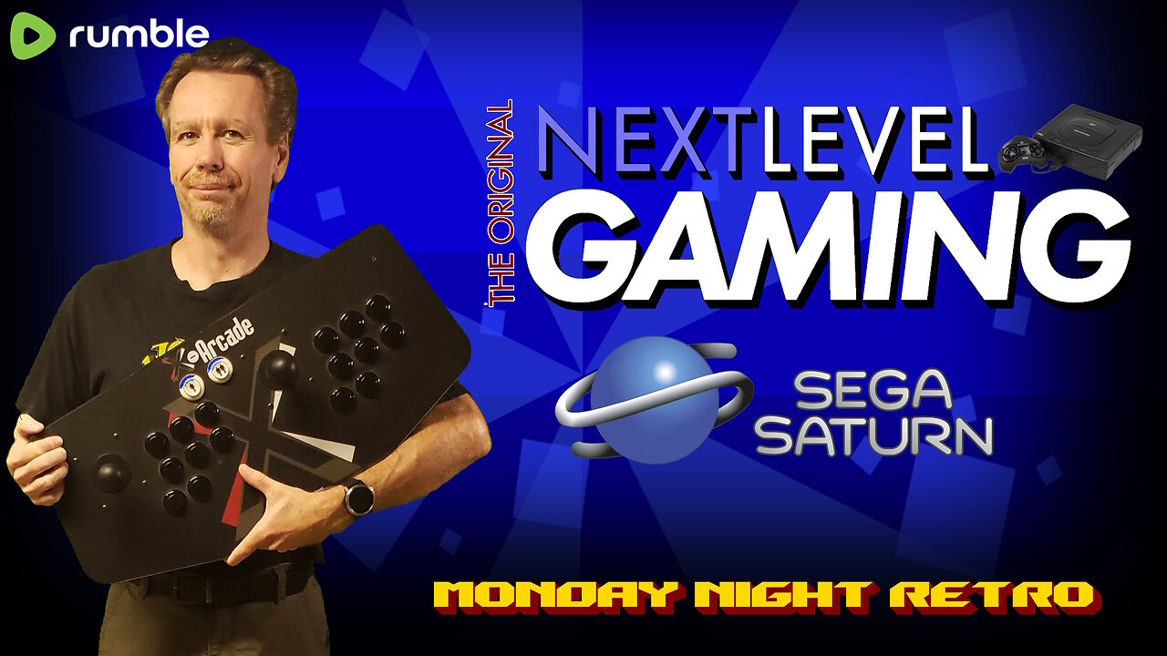 MIke's Monday Night Retro: The Sega Saturn meets the X-Arcade Tankstick!!