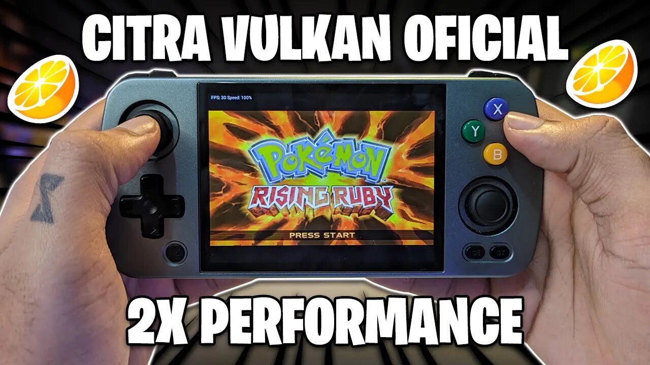 NOVO CITRA VULKAN 3DS COM AUMENTO DE PERFORMANCE EM MEDIATEK, EXYNOS E UNISOC!