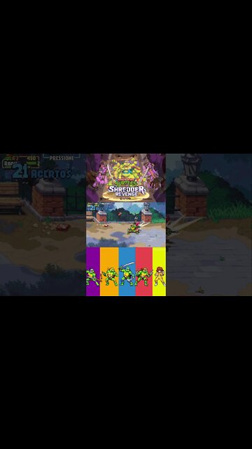 ✅TARTARUGAS NINJAS CORTES #22 - FASE 4