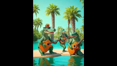 Mesmerise Music - Alligator Apocalypse- Animated Music