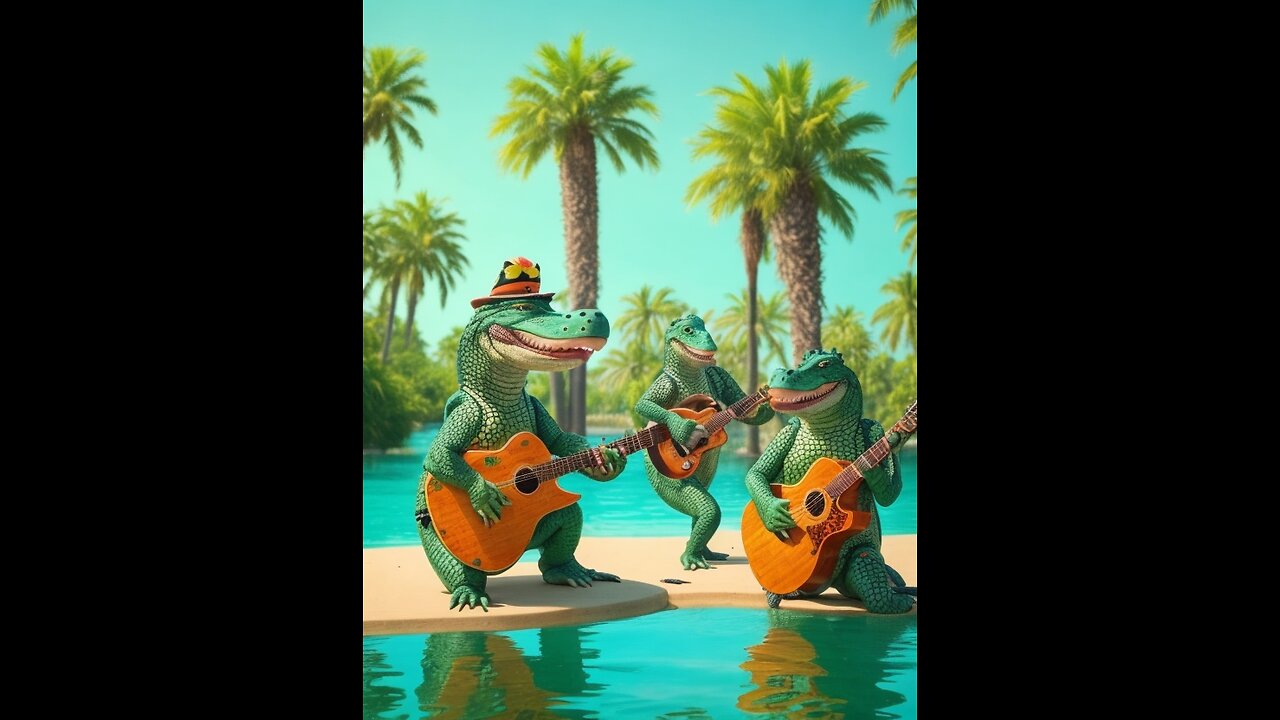 Mesmerise Music - Alligator Apocalypse- Animated Music