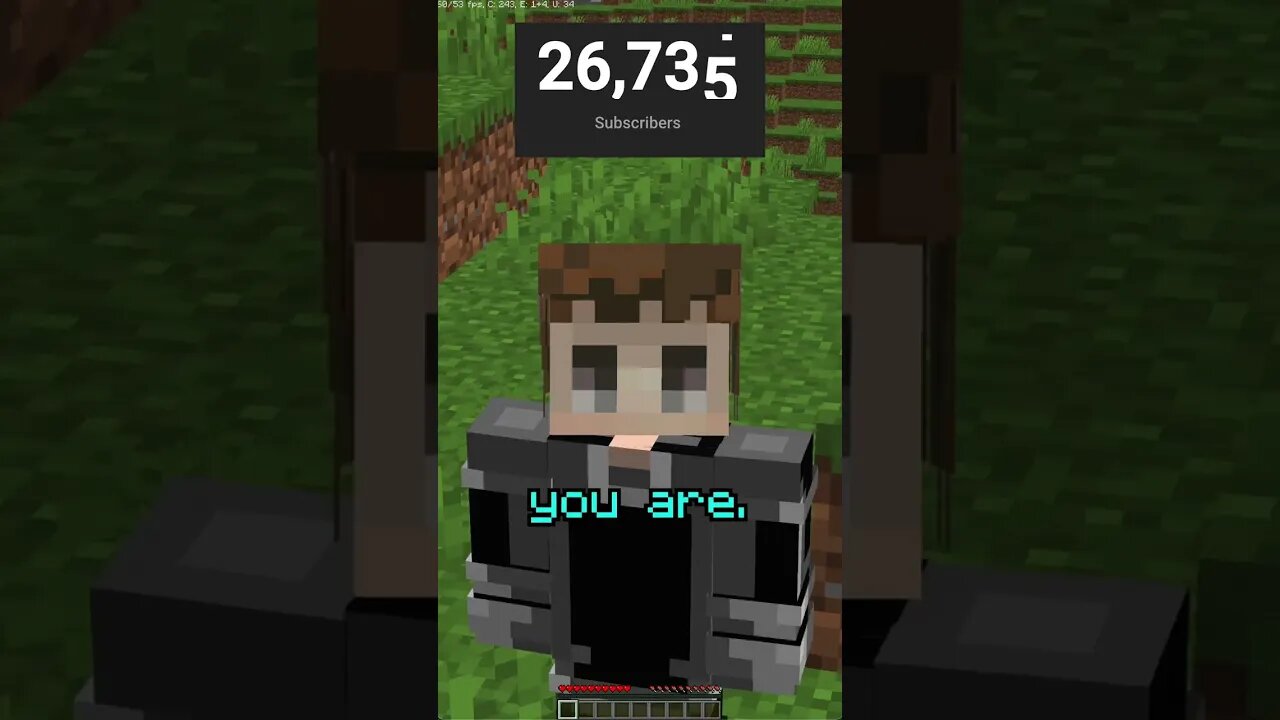 Minecraft but YOU control literally nothing