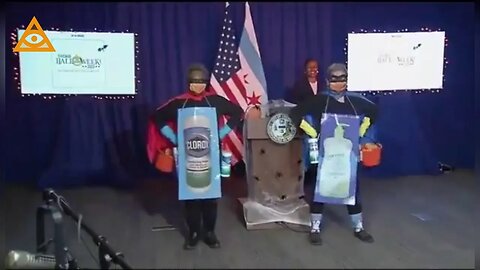 Chicago Mayor Lori Lightfoot in 2020: The Rona Destroyer on Halloween.