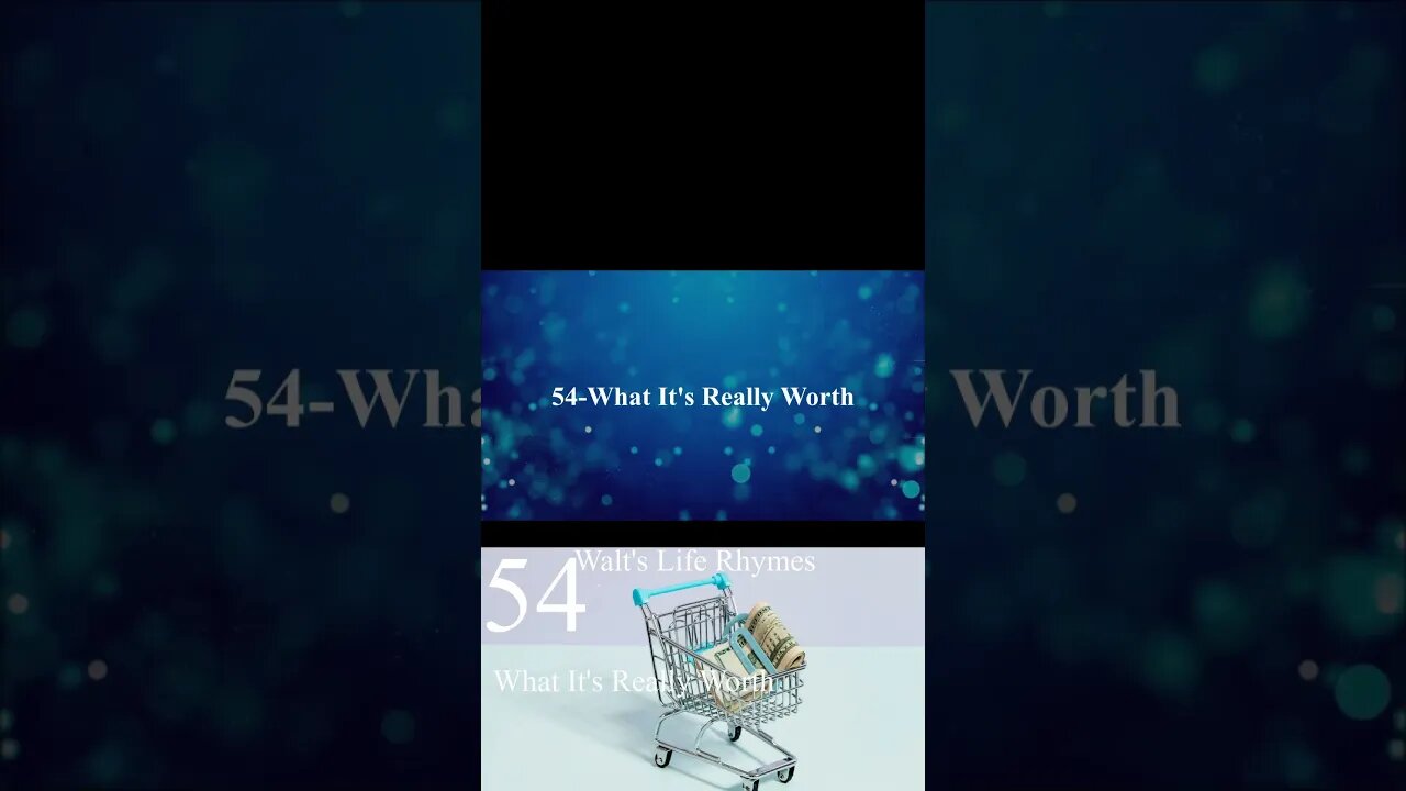 54-What It's Really Worth #short