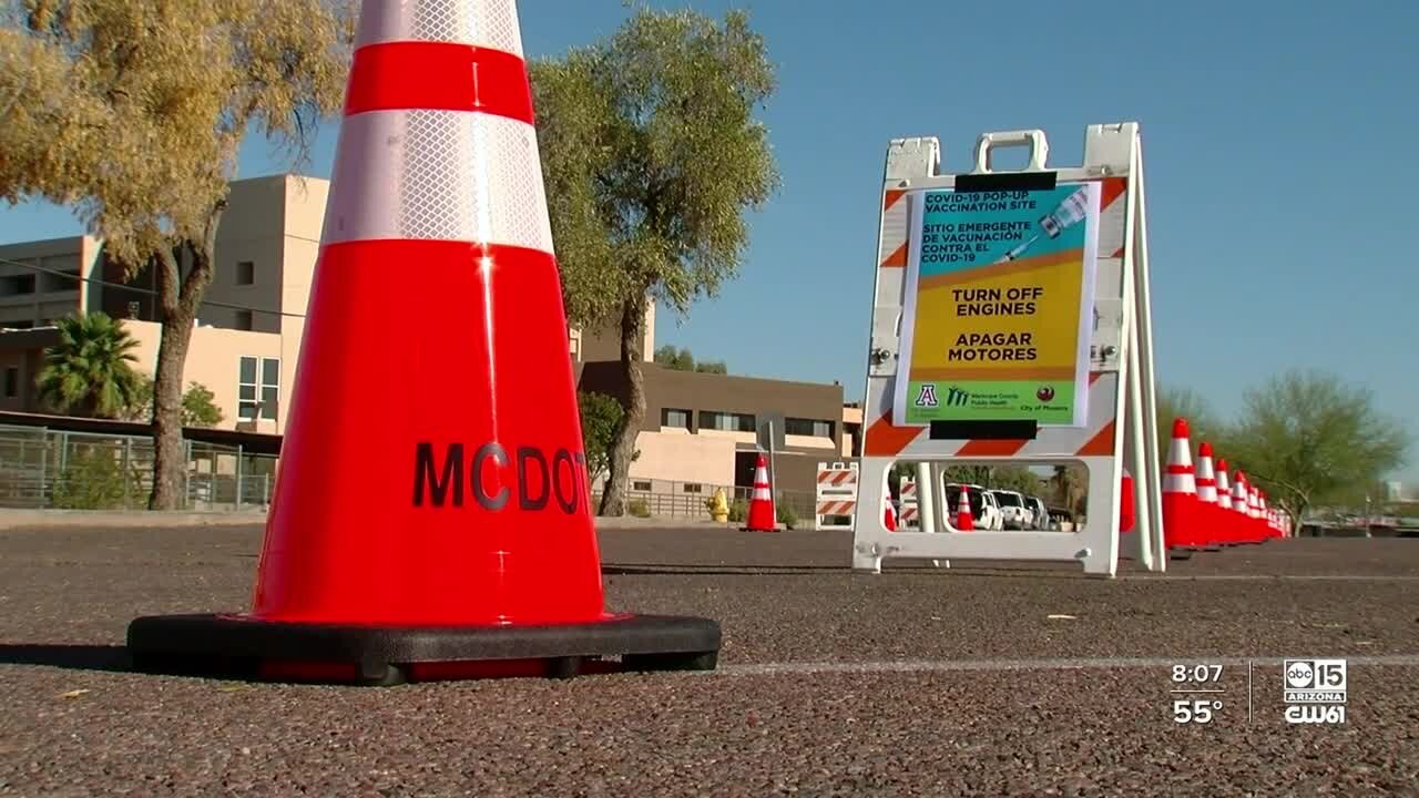 Pop-up vaccine sites helping residents in underserved communities