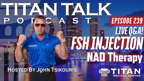 Titan Talk with John Tsikouris | LIVE Q&A! | NAD and Memorial Day Special!