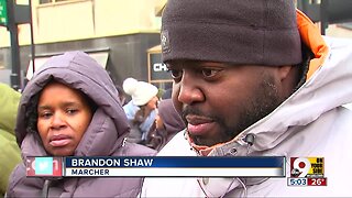 Marchers honor Martin Luther King Jr. Day