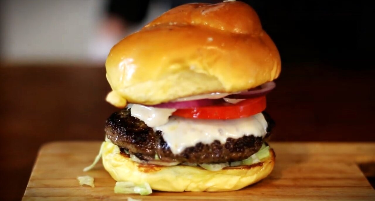 Homemade Burger Recipe - International Cuisines