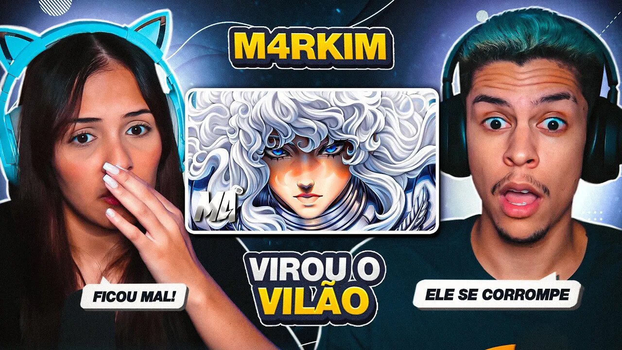 M4RKIM - Griffith (Berserk) - Falcão Branco | [React em Casal] 🔥