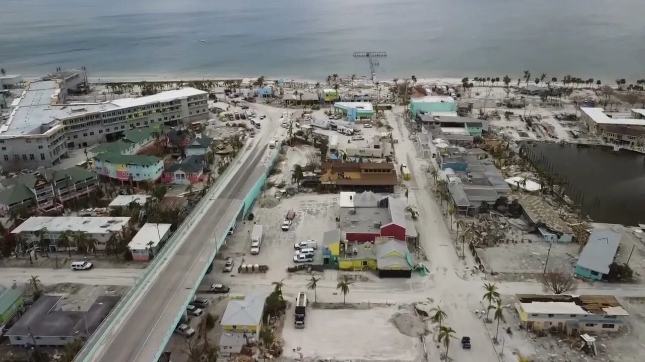 Fort Myers Beach Ian Flyover-9