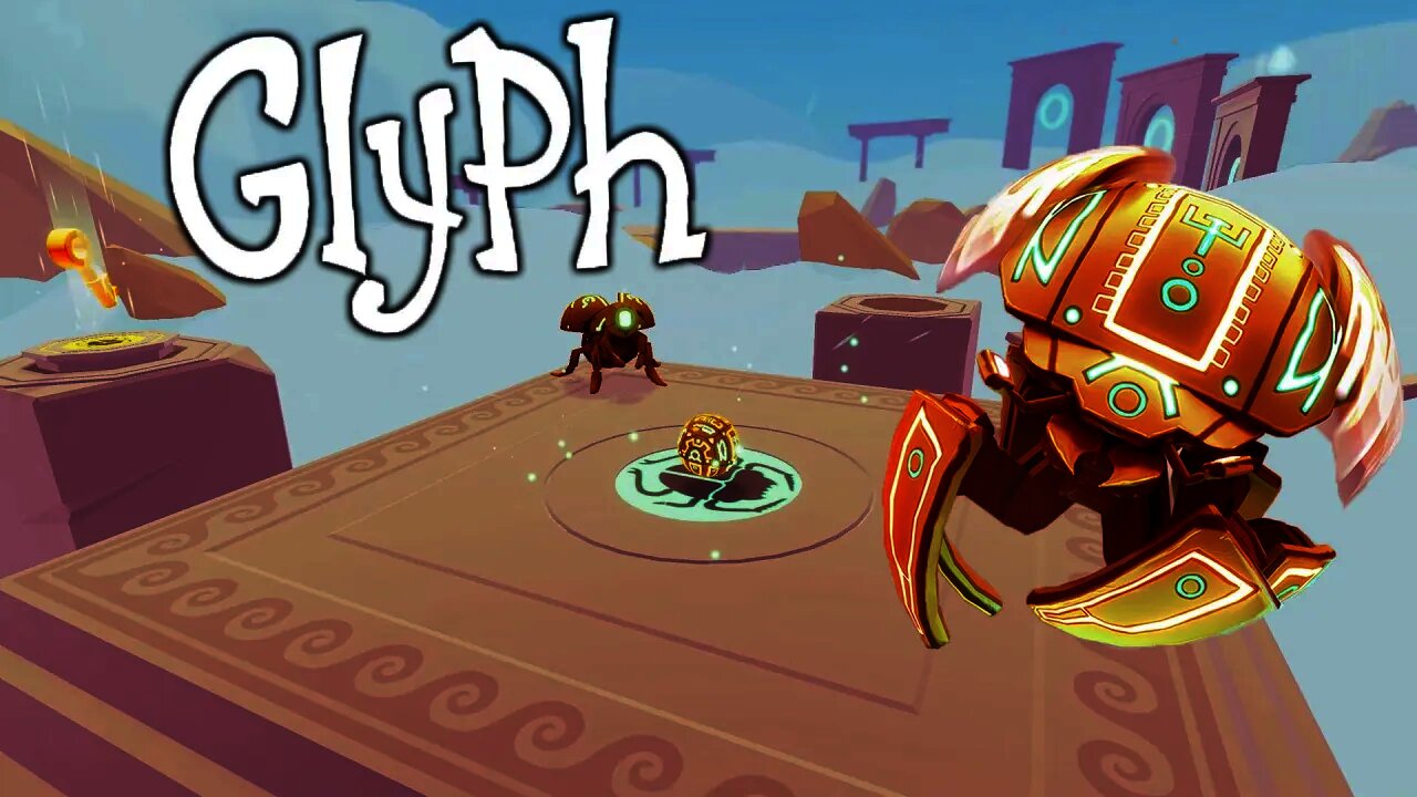 Glyph - The Floor is Lava Platformer with a Robot Scarab