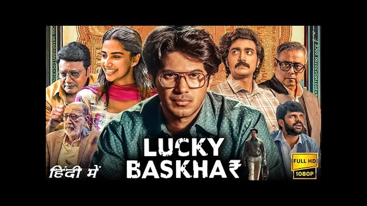 LUCKY BASKHAR (Hindi) - Trailer | Dulquer Salmaan, Meenakshi | VenkyAtluri | GVPrakash | NagaVamsi