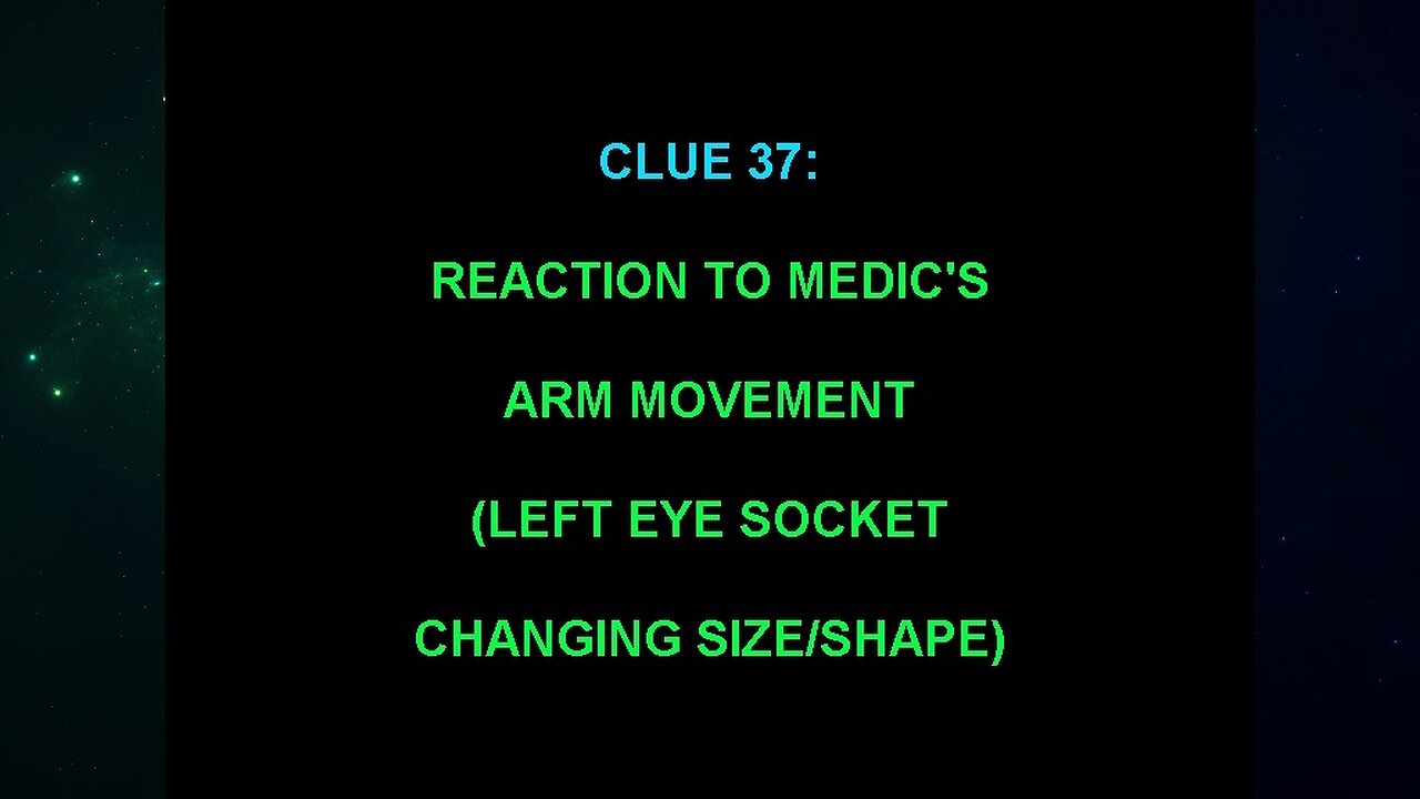 Clue 37 (The "Alien Interview" Video Analysis 2013/2014/2015)