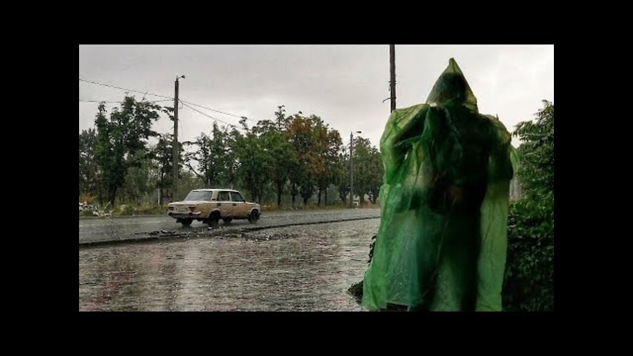 Mariupol is rainy today thunder and lightning 07.11.22