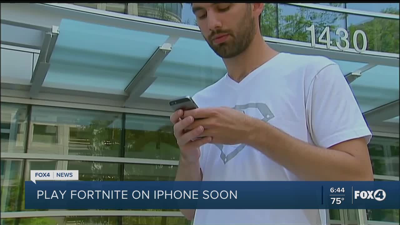 Fortnite coming to iPhone