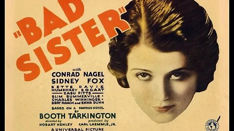 The Bad Sister (1931)