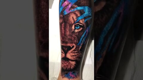 LEÃO DO OLHO AZUL #shorts