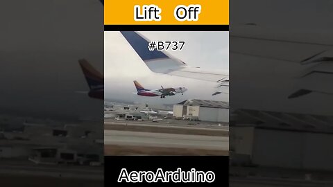 Watch Amazing Double #B737 Takeoff #Aviation #Fly #AeroArduino