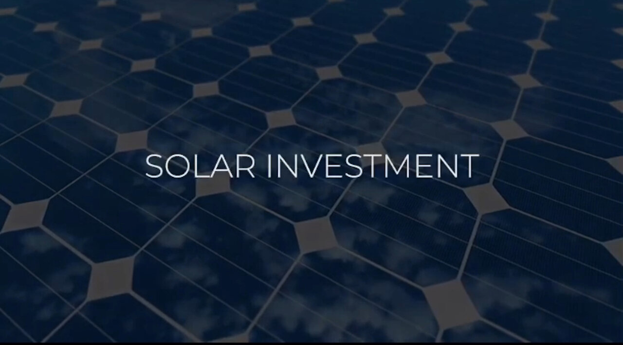 Solar investment tax credit.