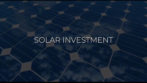 Solar investment tax credit.