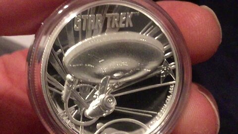 2016 Star Trek High Relief Silver Coin