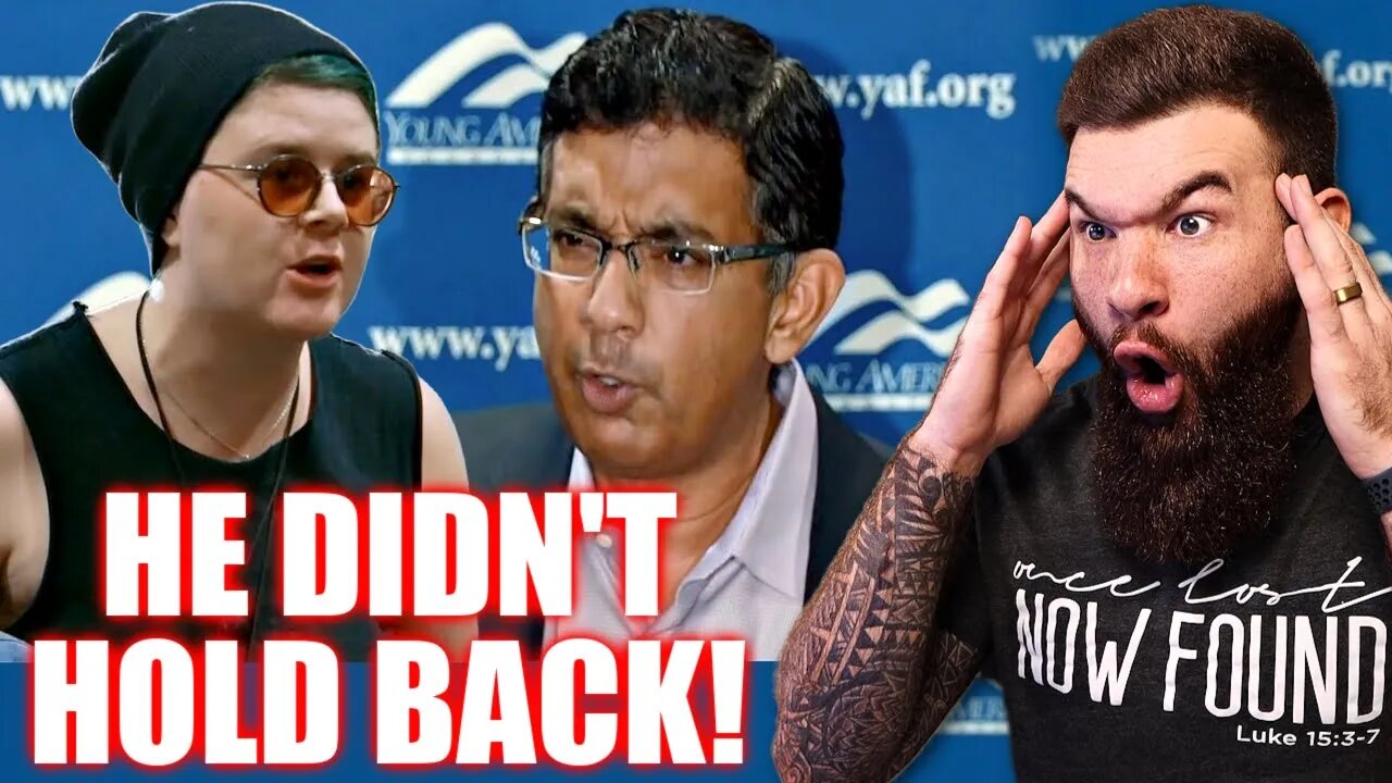 Dinesh D'Souza SHUTS DOWN Woke Activist That Tried To Ruin His Event