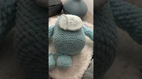 When your son asks for a fallguys amigurumi, you make one!